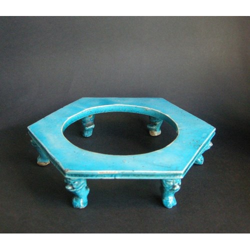 Stand biscuit turquoise color